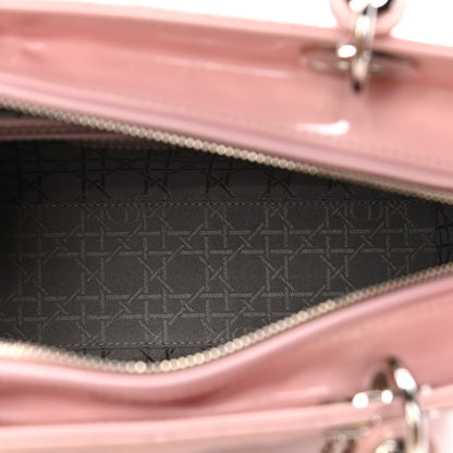 Christian Dior Patent Cannage Large Lady Dior Light Pink 4 of 5
