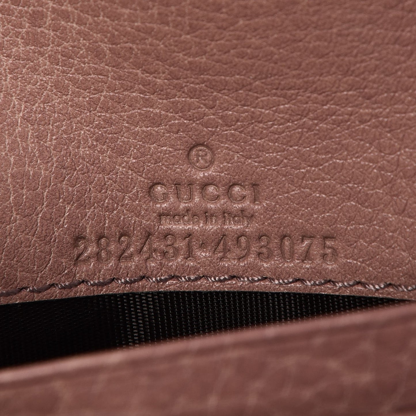 Guccissima Sukey Continental Wallet Pink