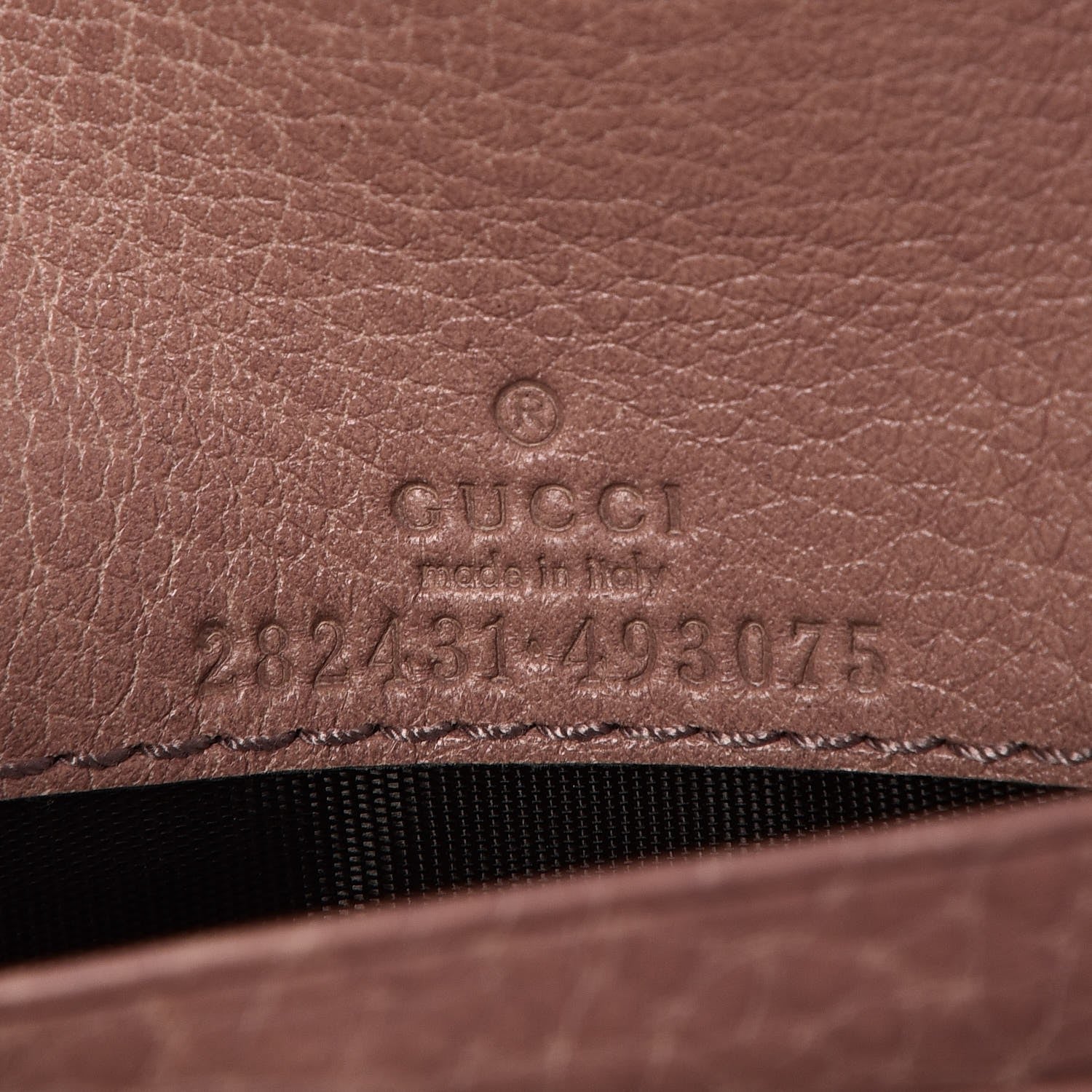 Gucci Guccissima Sukey Continental Wallet Pink 7 of 8