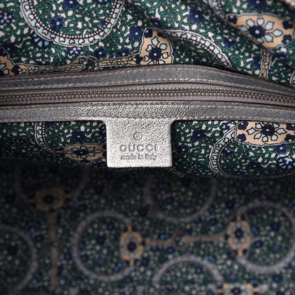 Gucci Metallic Calfskin Romy Boston Silver 5 of 12