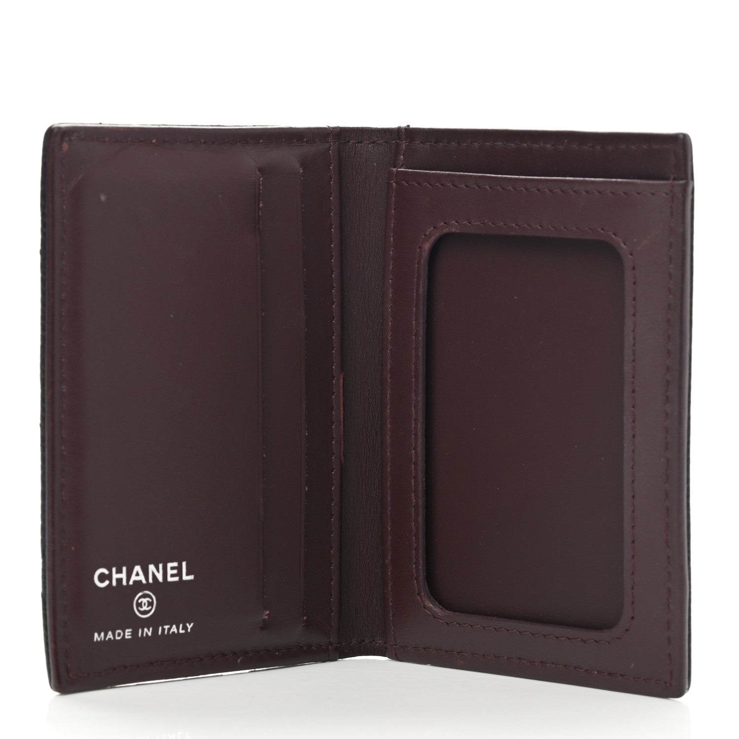 Chanel Caviar Quilted Card Holder Wallet Black 5 of 7