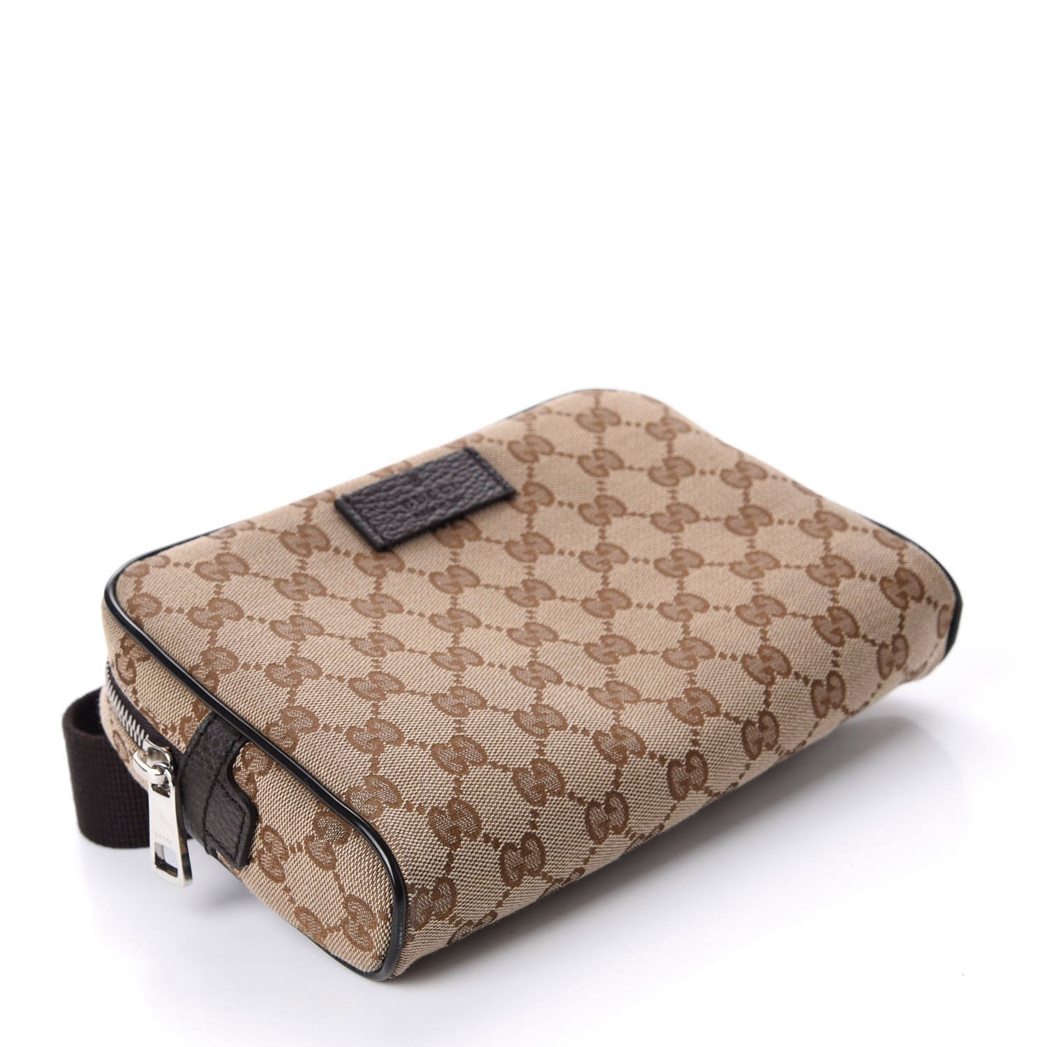 Gucci Monogram Belt Bag Dark Brown 3 of 9