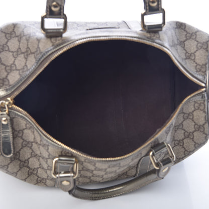 Gucci GG Plus Monogram Medium Joy Boston Silver 5 of 12
