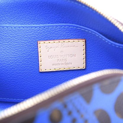 Louis Vuitton Monogram Kusama Pumpkin Dots Cosmetic Pouch Blue 6 of 6