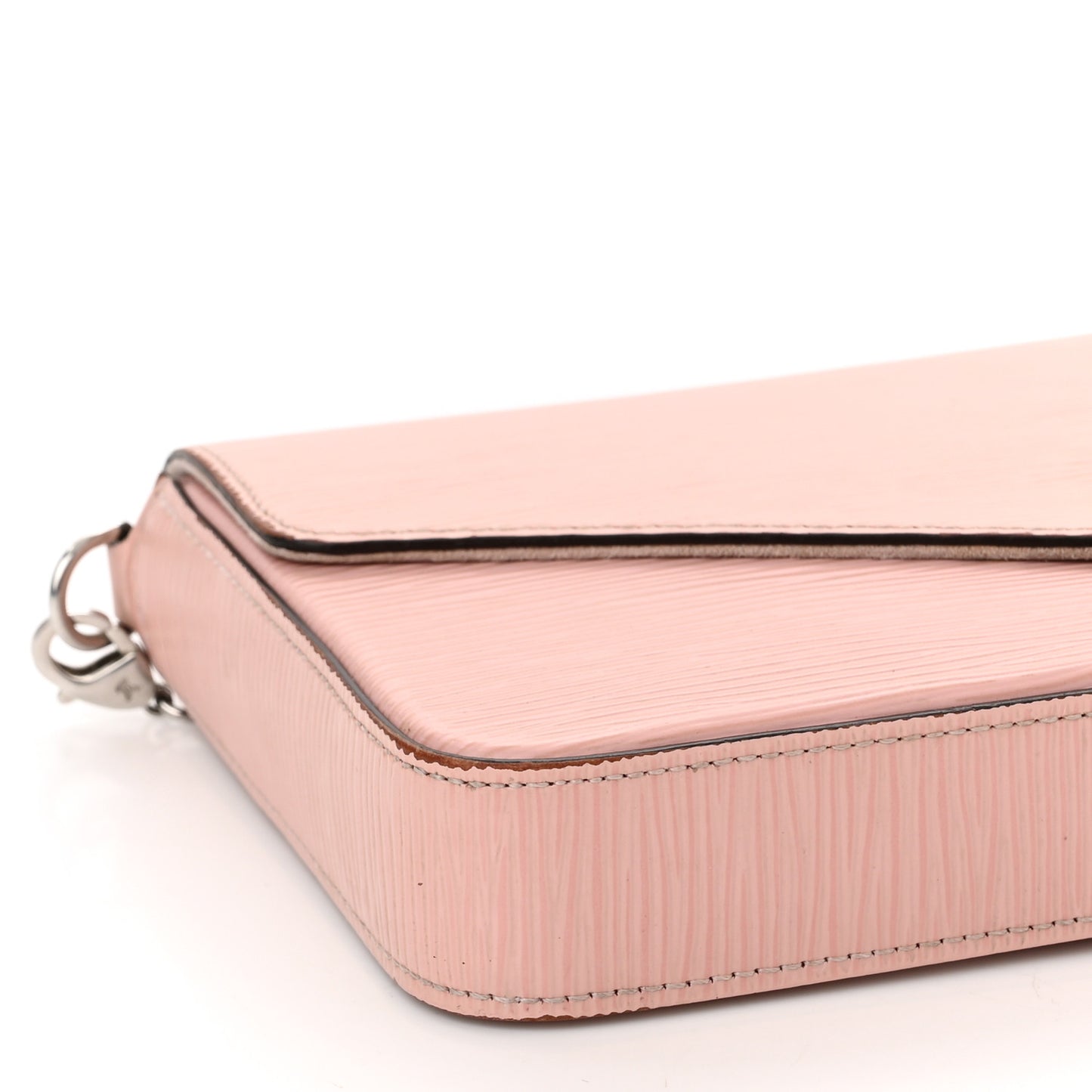 Epi Pochette Felicie Rose Ballerine