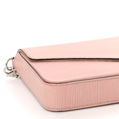 Louis Vuitton Epi Pochette Felicie Rose Ballerine 8 of 14