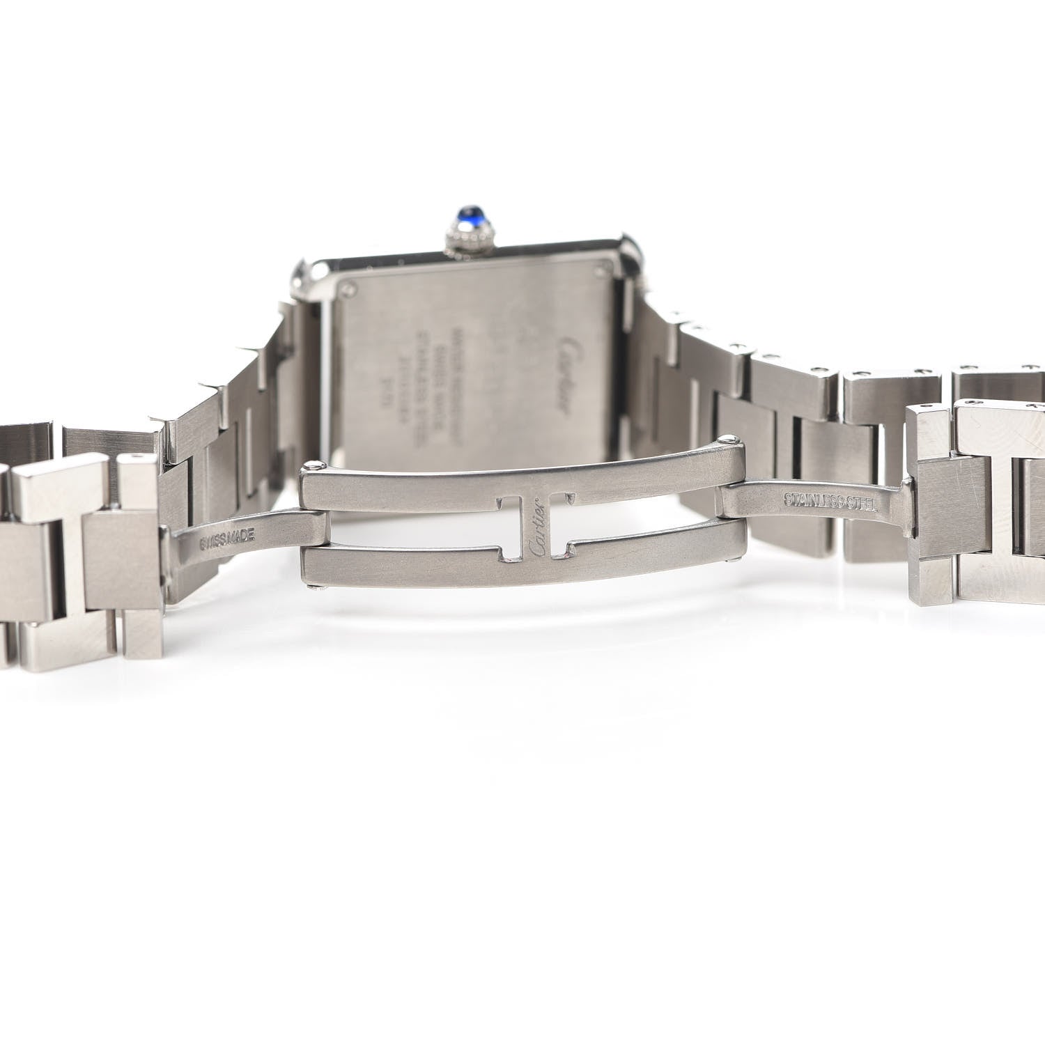 Cartier Stainless Steel 24mm Tank Solo Quartz Watch 5 of 6
