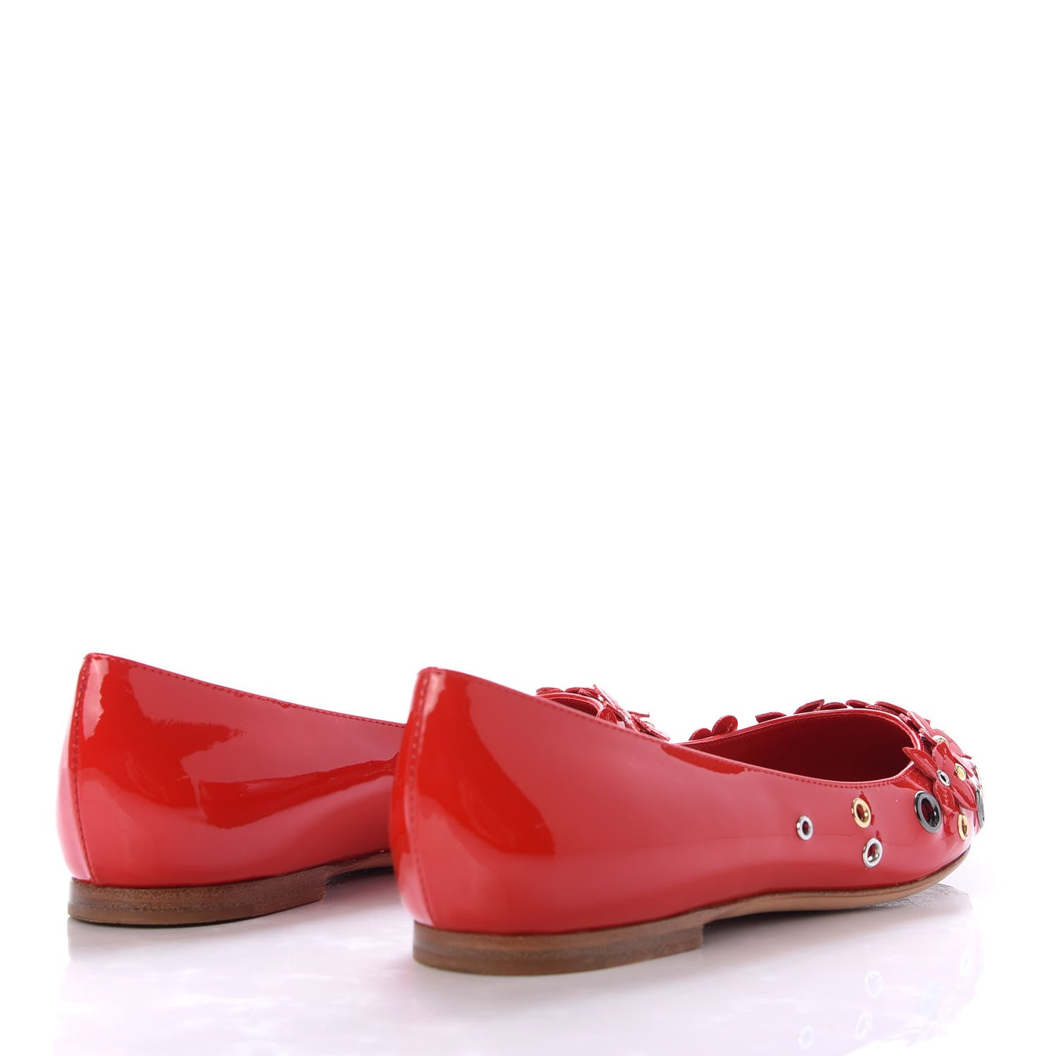 Louis Vuitton Patent Menina Ballerina Flats 36.5 Rouge 4 of 9