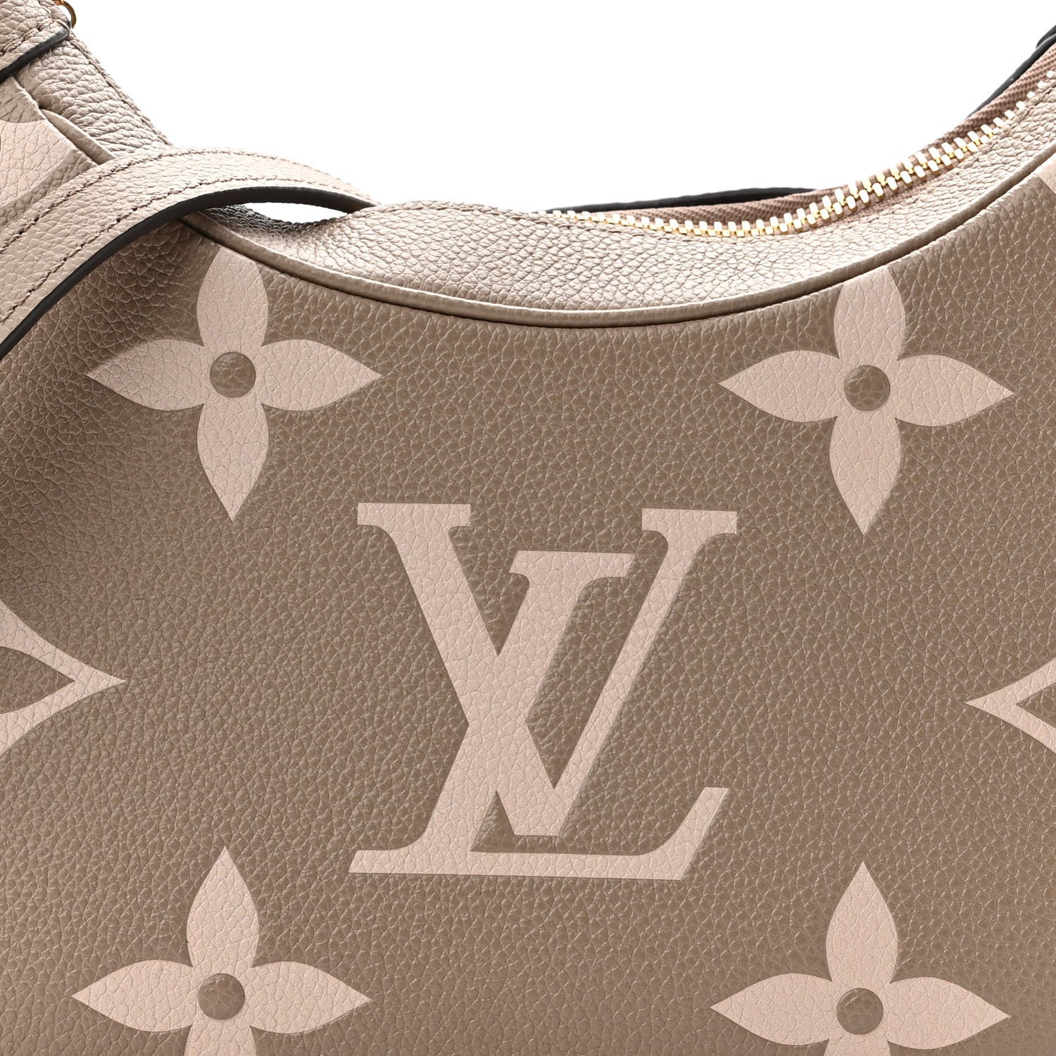 Louis Vuitton Empreinte Monogram Giant Bagatelle NM Tourterelle Creme 7 of 9