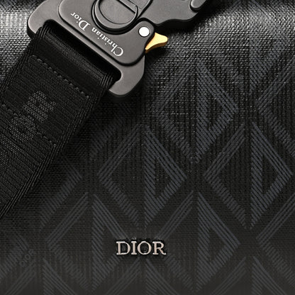 Christian Dior Canvas CD Diamond Lingot 22 Bag Black 8 of 10