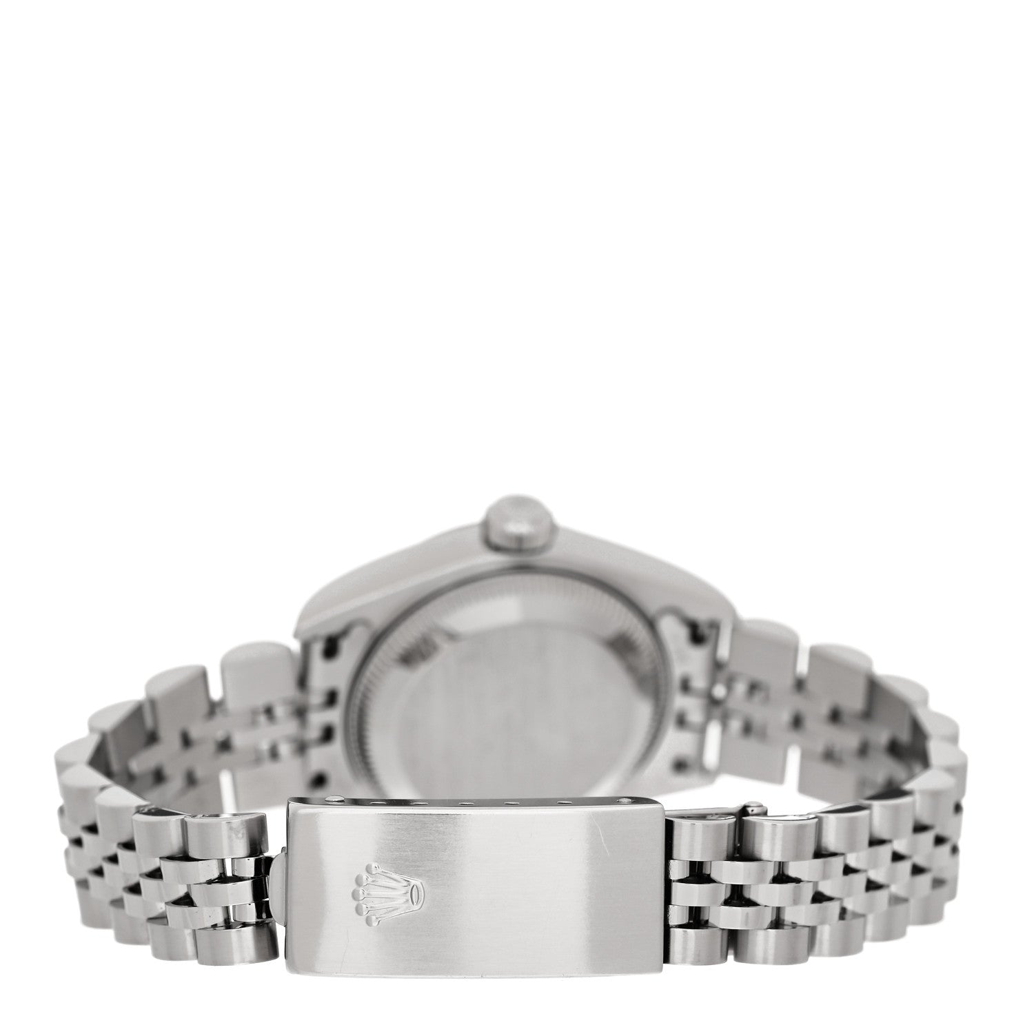Rolex Stainless Steel 18K White Gold 26mm Oyster Perpetual Datejust Watch Silver 79174 3 of 4