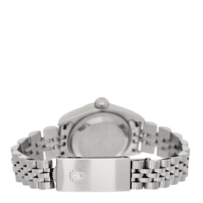 Rolex Stainless Steel 18K White Gold 26mm Oyster Perpetual Datejust Watch Silver 79174 3 of 4