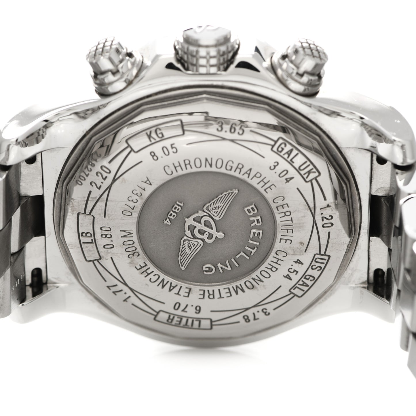 Stainless Steel 48mm Super Avenger Automatic Watch Blue A13370