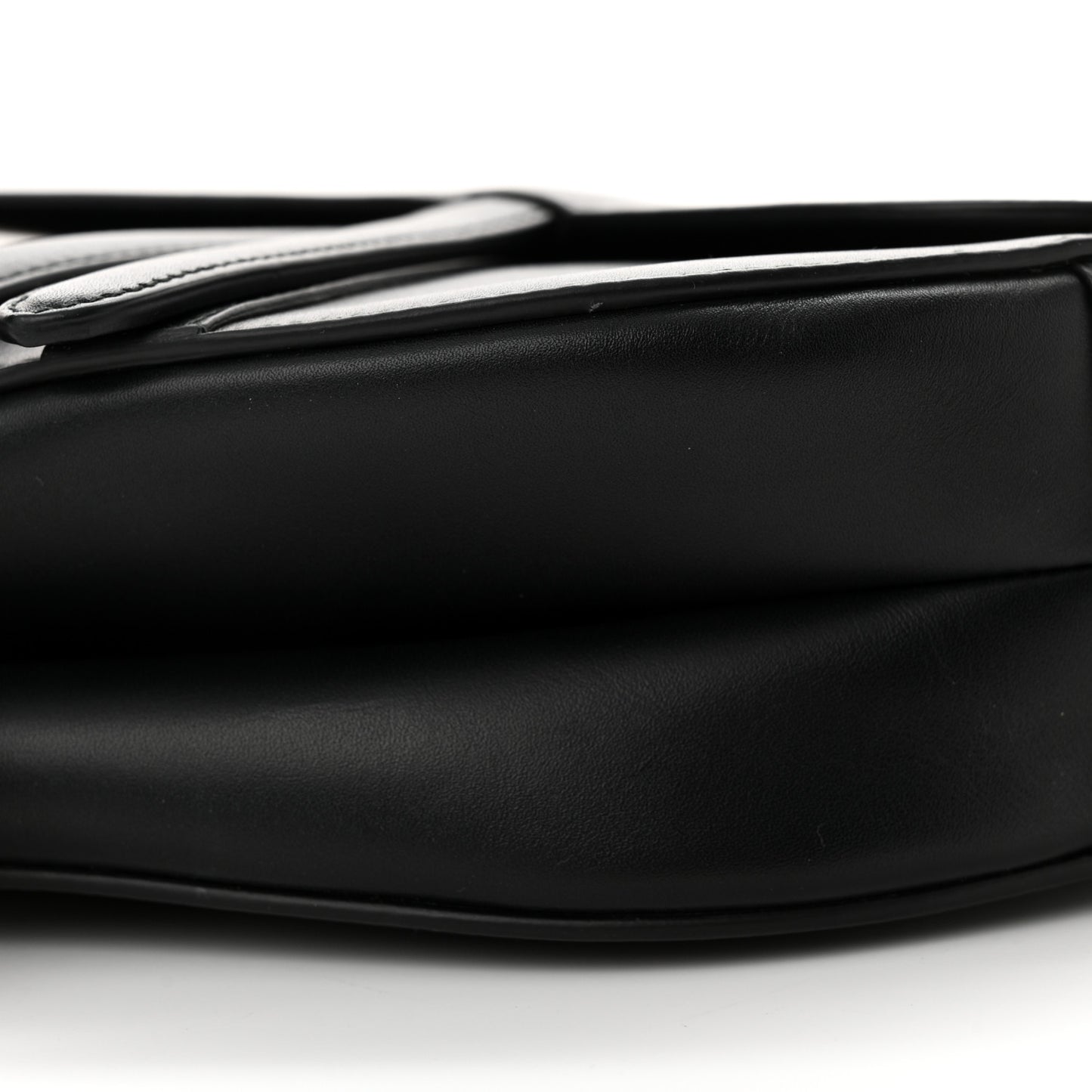 Calfskin Saddle Bag Black