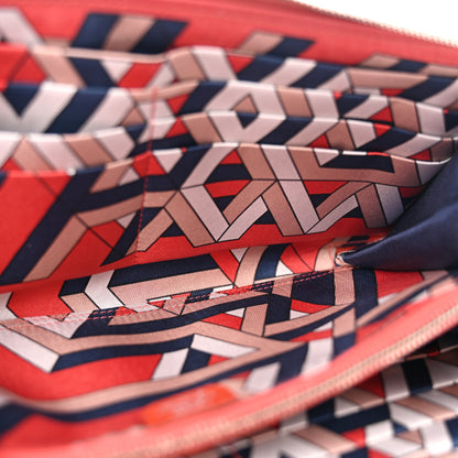 Hermes Epsom Silk'In Wallet Brique 5 of 8