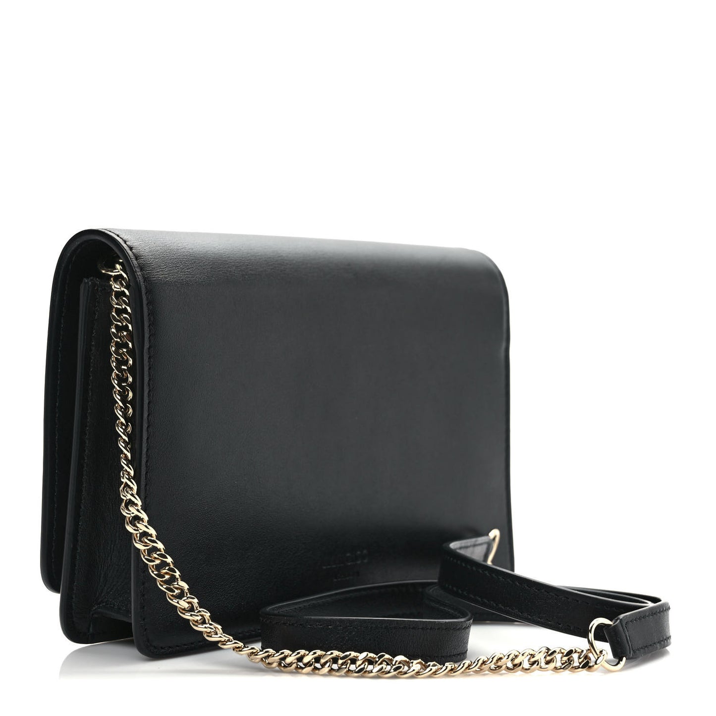 Smooth Calfskin Mini Palace Crossbody Black