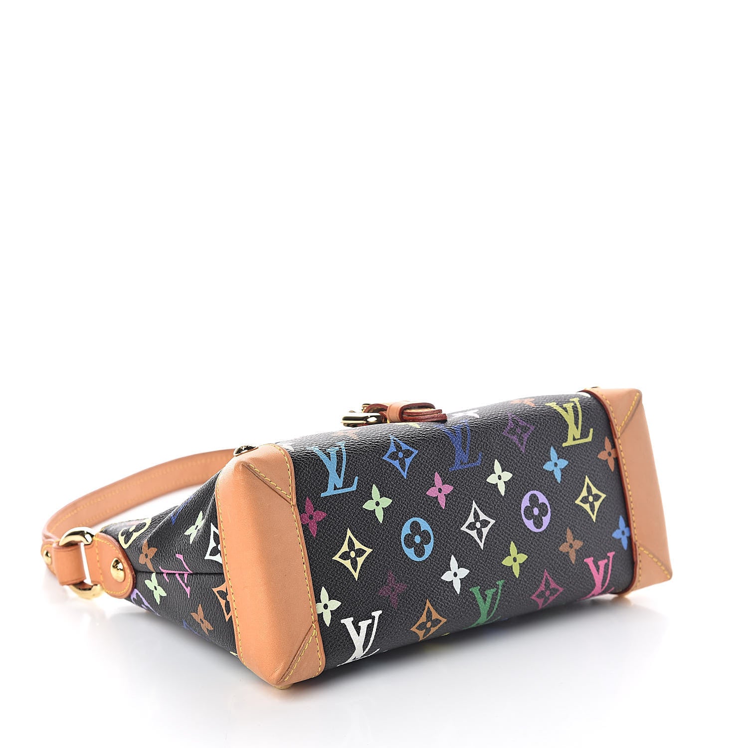 Louis Vuitton Monogram Multicolor Eliza Black 4 of 9