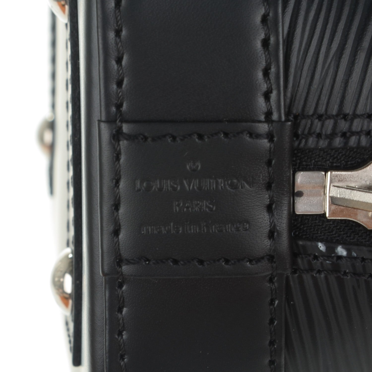 Louis Vuitton Epi Alma BB Black 6 of 7