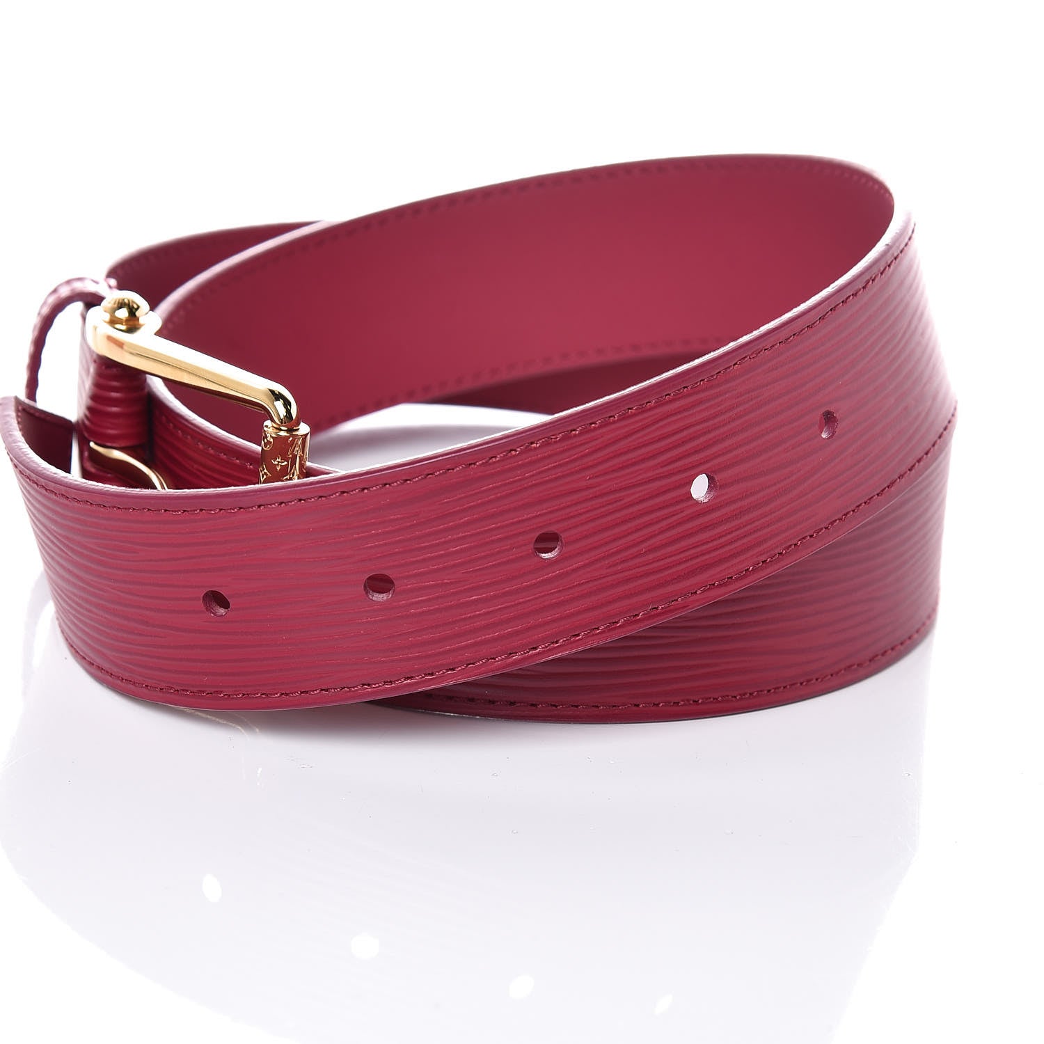 Louis Vuitton Epi 35mm Belt 80 32 Fuchsia 5 of 9