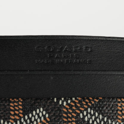 Goyard Goyardine Saint Sulpice Card Holder Black 6 of 7