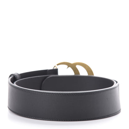 Gucci Calfskin Double G 40mm Belt 85 34 Black 2 of 5