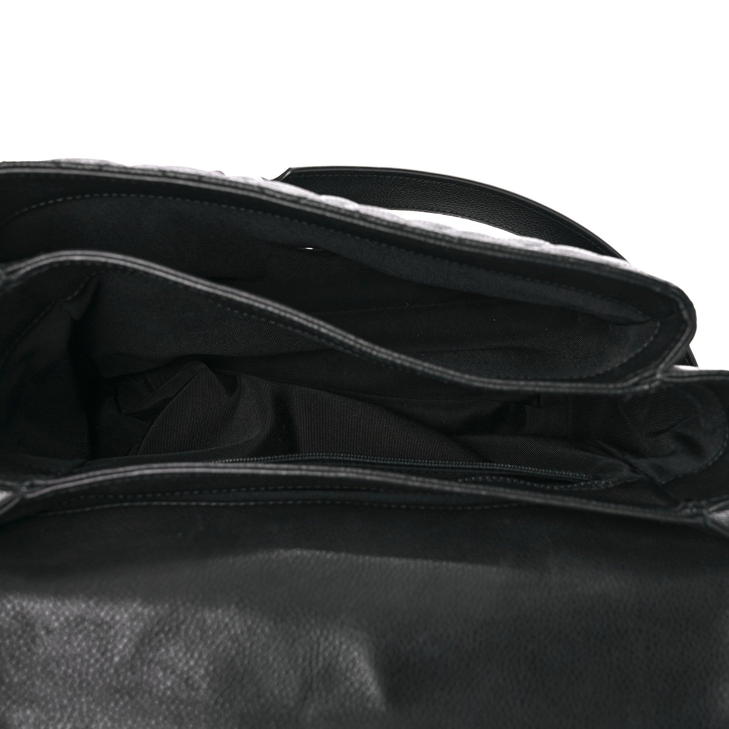 Chanel Caviar Quilted Medium Rock In Rome Single Flap Black 4 of 10