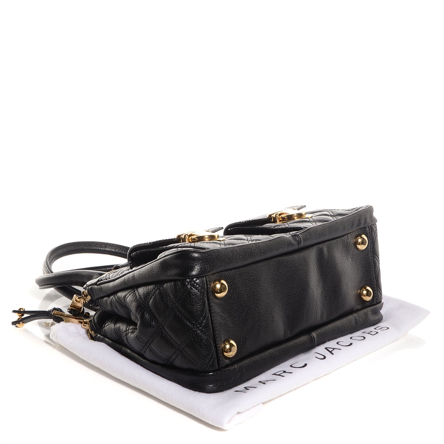 Marc Jacobs Calfskin Quilted Blake Black 4 of 9