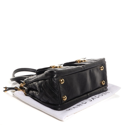 Marc Jacobs Calfskin Quilted Blake Black 4 of 9
