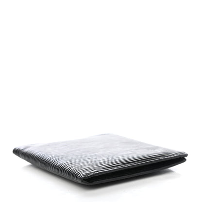 Louis Vuitton Epi 6 Card Billfold Wallet Black 3 of 4