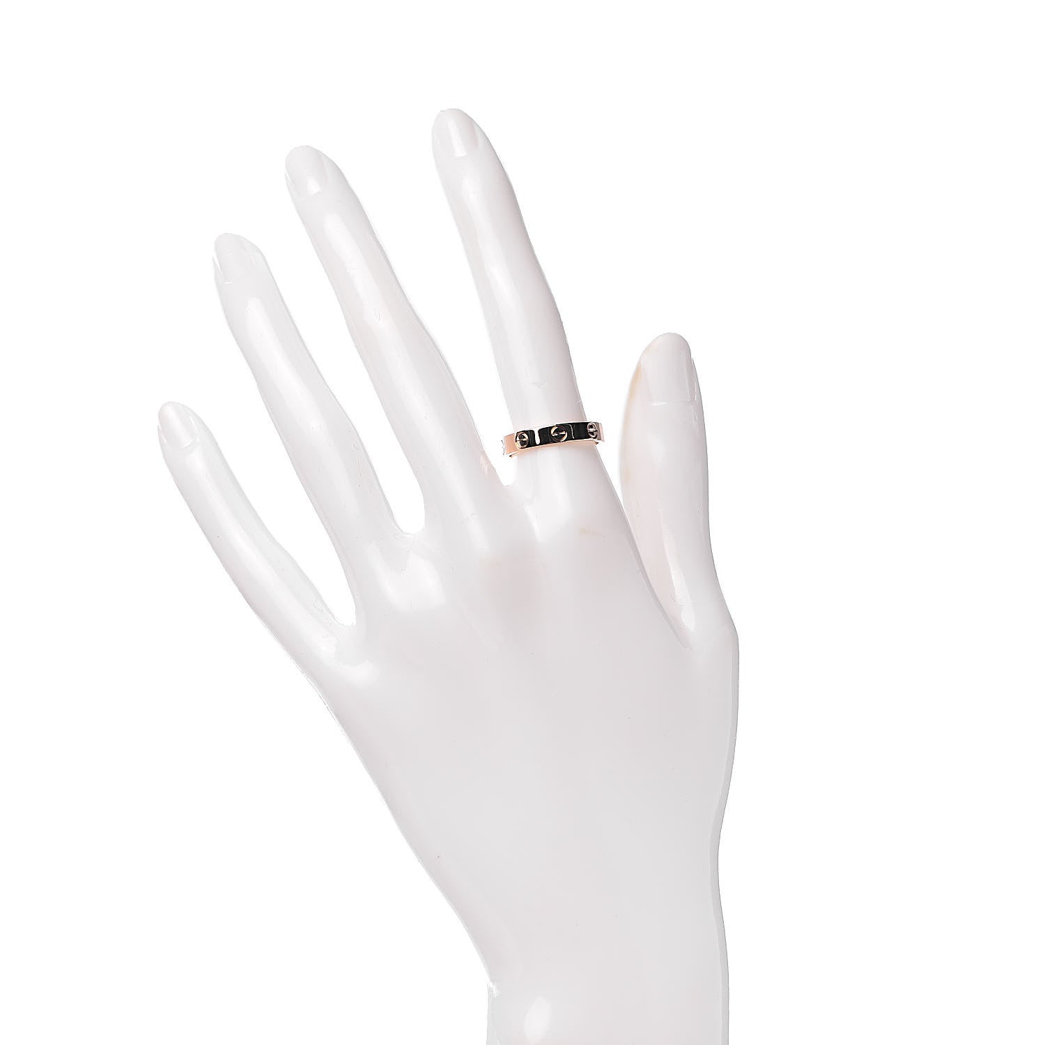 Cartier 18K Pink Gold 3.5mm LOVE Wedding Band Ring 52 6 2 of 5