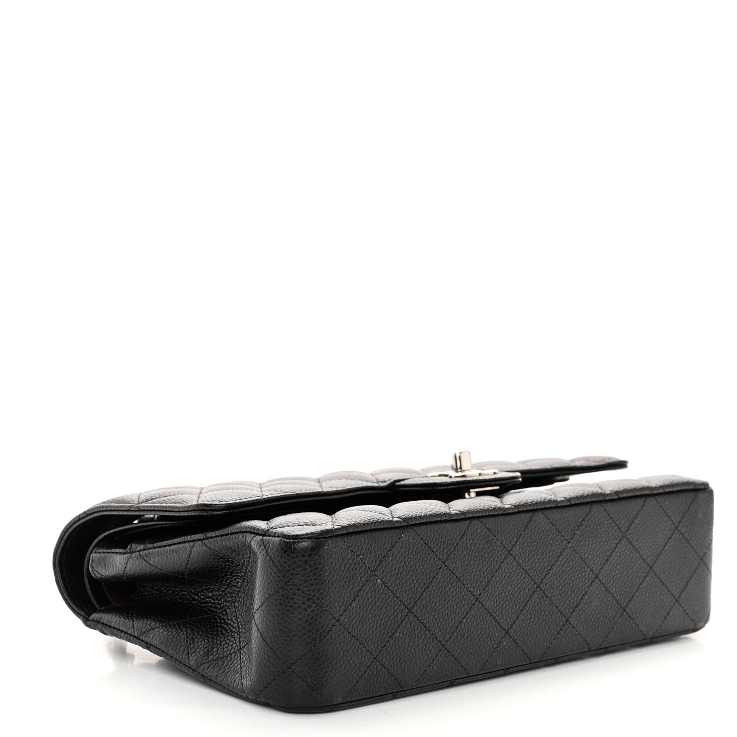 Chanel Caviar Quilted Medium Double Flap Black 4 of 10