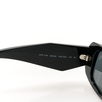 Prada Acetate Symbole Sunglasses SPR 17W Black 5 of 8