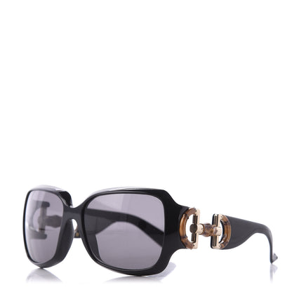 Gucci Bamboo Horsebit Sunglasses GG2969/S Black 1 of 8