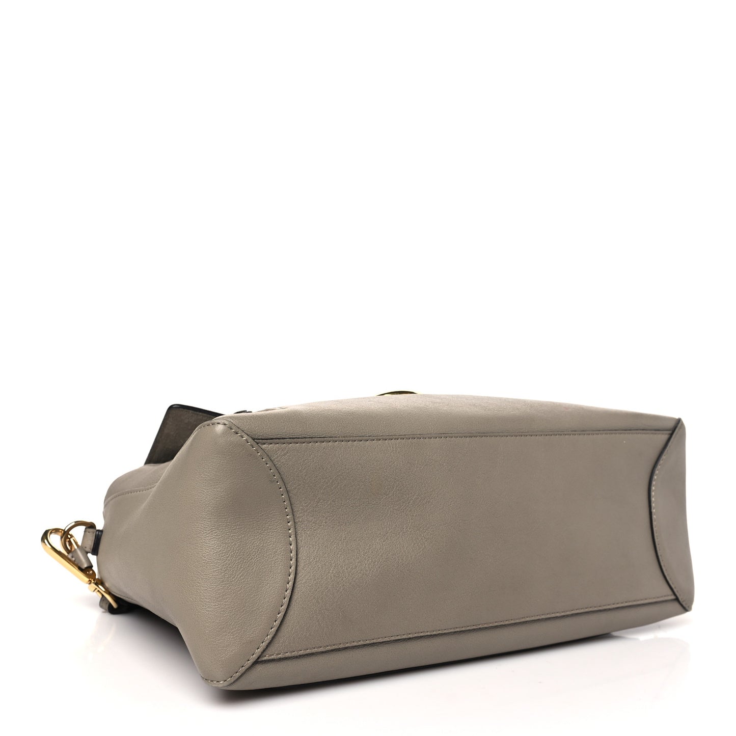 Calfskin Medium Faye Day Shoulder Bag Motty Grey