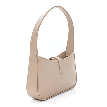 Saint Laurent Vegetable Le 5 A 7 Mini Hobo Dark Beige 3 of 10