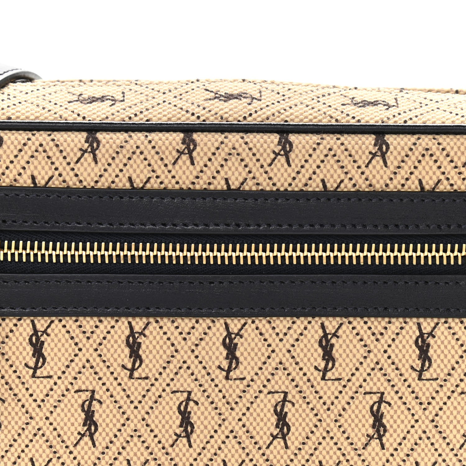 Saint Laurent Canvas Monogram All Over Camera Bag Beige 8 of 10