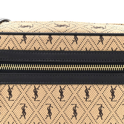 Saint Laurent Canvas Monogram All Over Camera Bag Beige 8 of 10