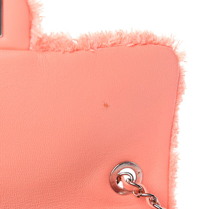 Chanel Lambskin Calfskin Mixed Fibers Quilted Medium Flap Orange 7 of 11