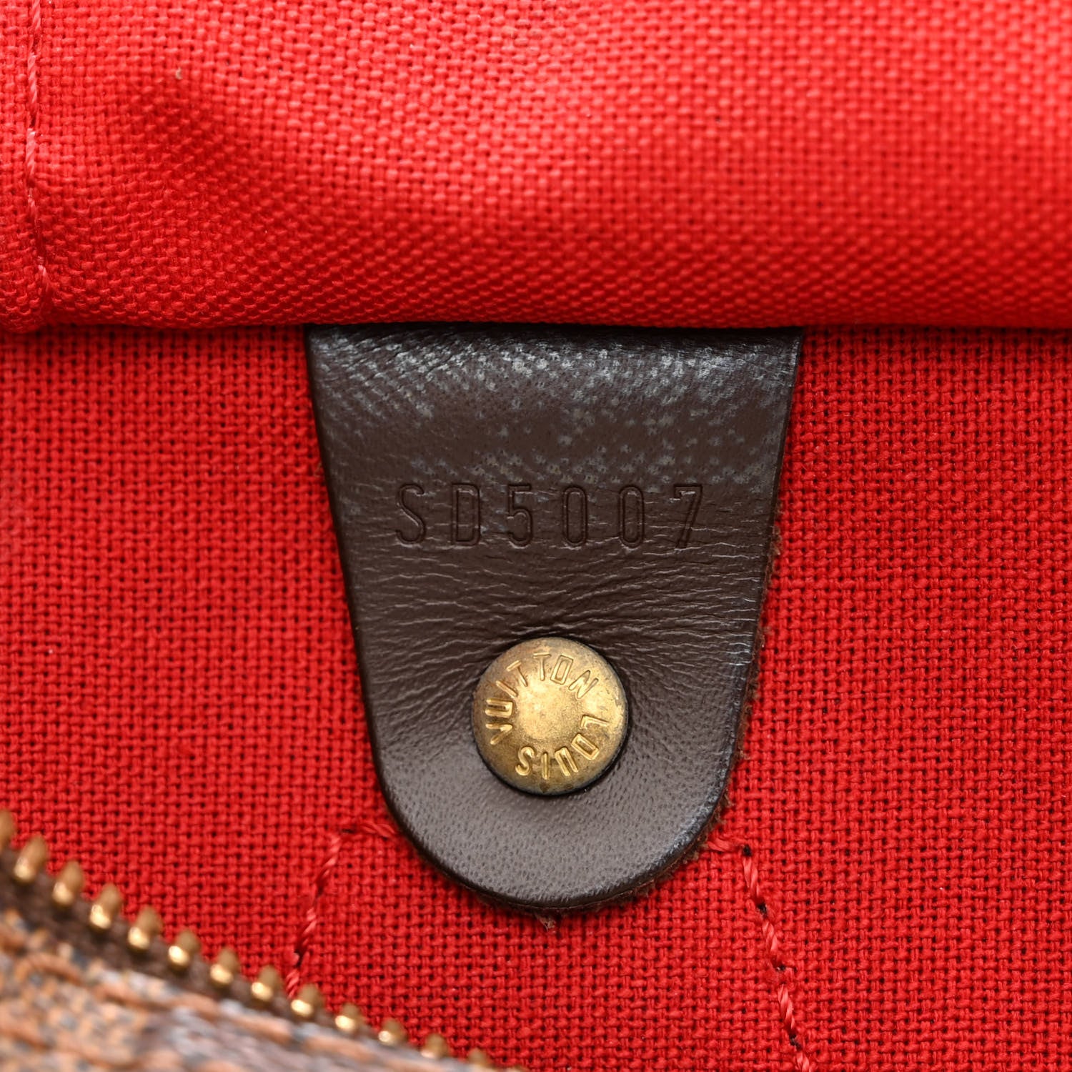 Louis Vuitton Damier Ebene Speedy 30 7 of 12