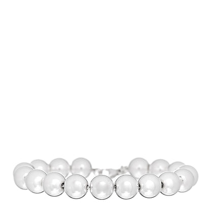 Tiffany Sterling Silver 10mm HardWear Ball Bracelet 1 of 4