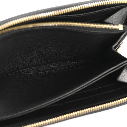 Louis Vuitton Empreinte Zippy Wallet Black 5 of 10