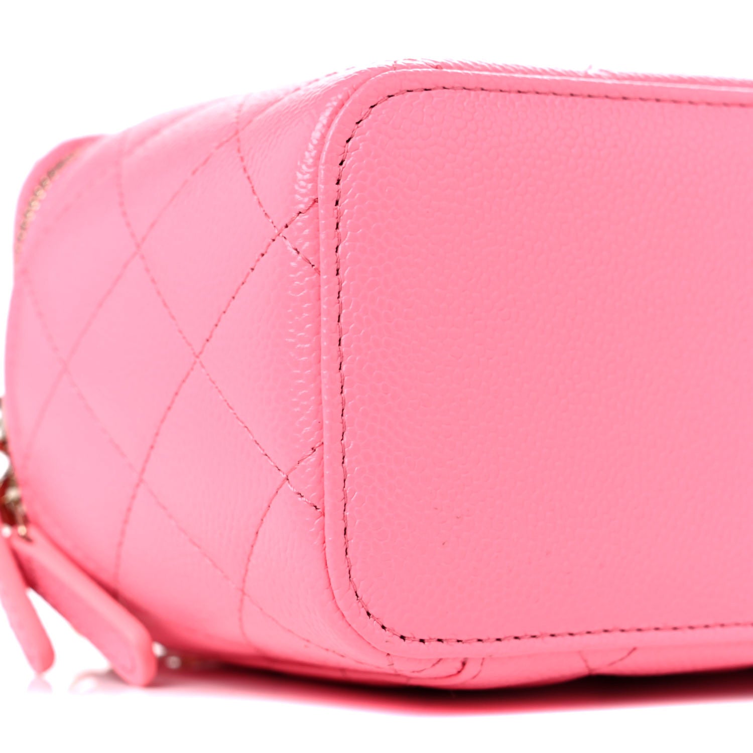 Chanel Shiny Caviar Quilted Pick Me Up Vanity Case Pink 8 of 10