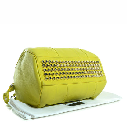 Alexander Wang Pebbled Lambskin Rocco Soft Acid w Pale Gold Hardware 4 of 7