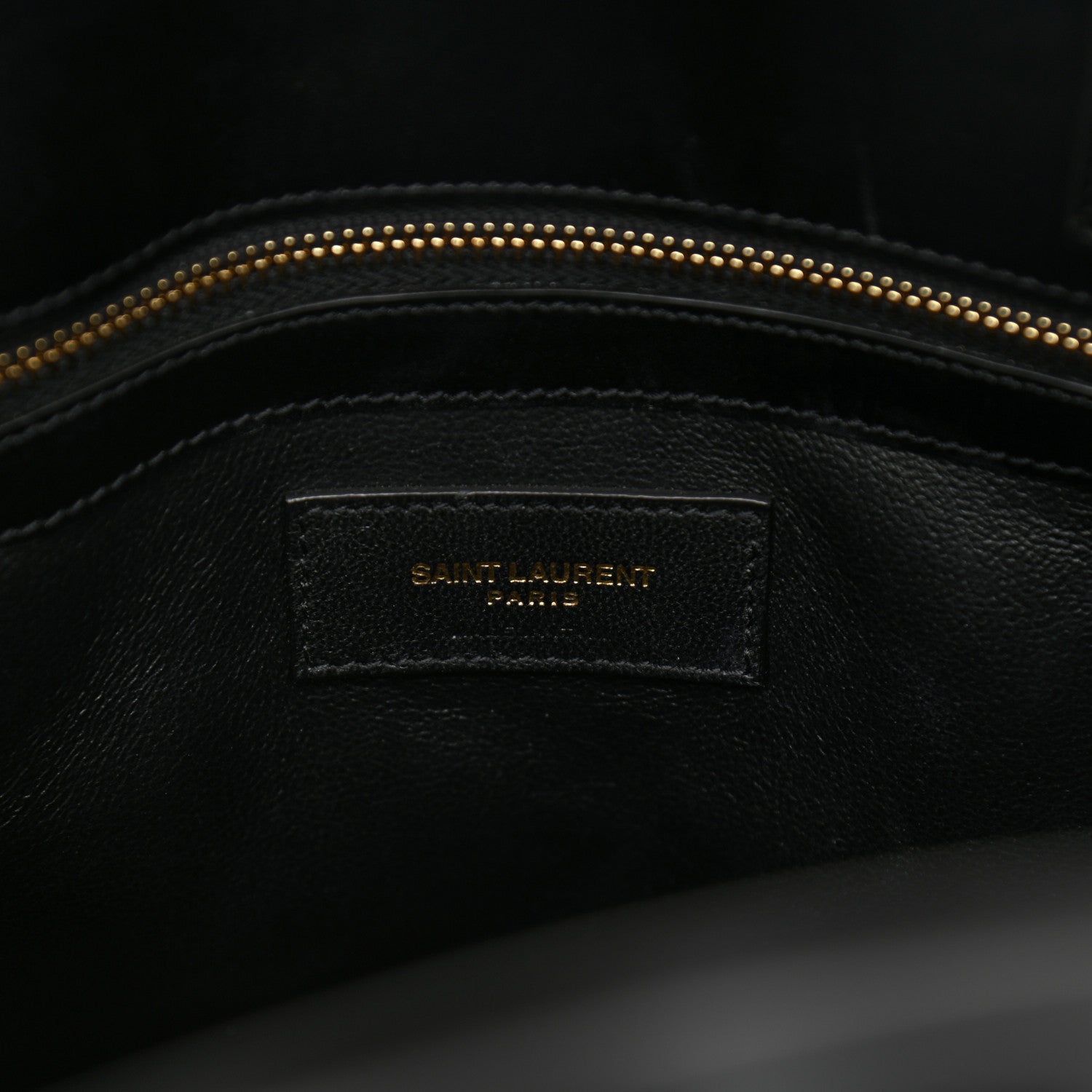 Saint Laurent Calfskin Small Manhattan Shopper Tote Black 6 of 10