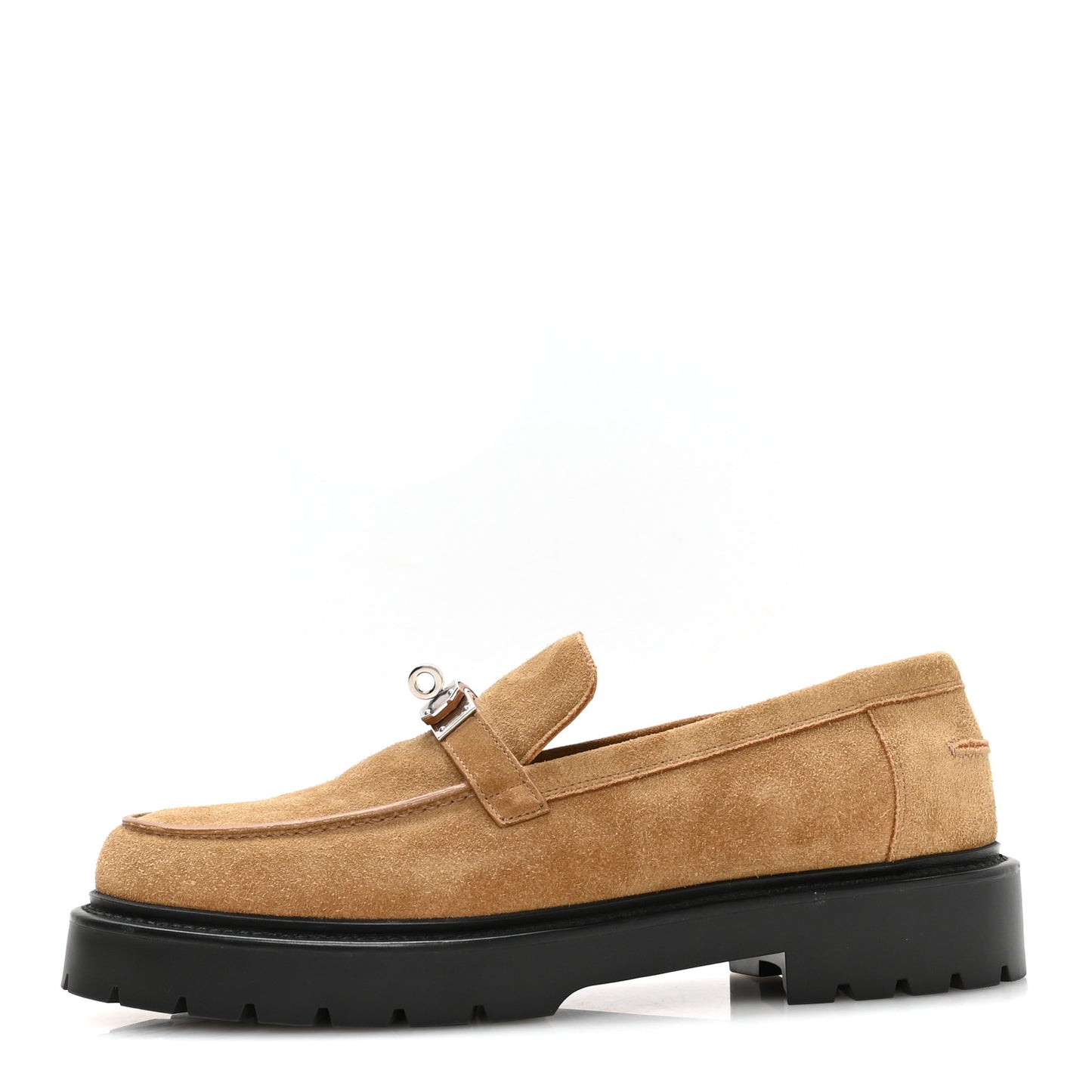Suede Men Icone Loafers 43 Brun Fume