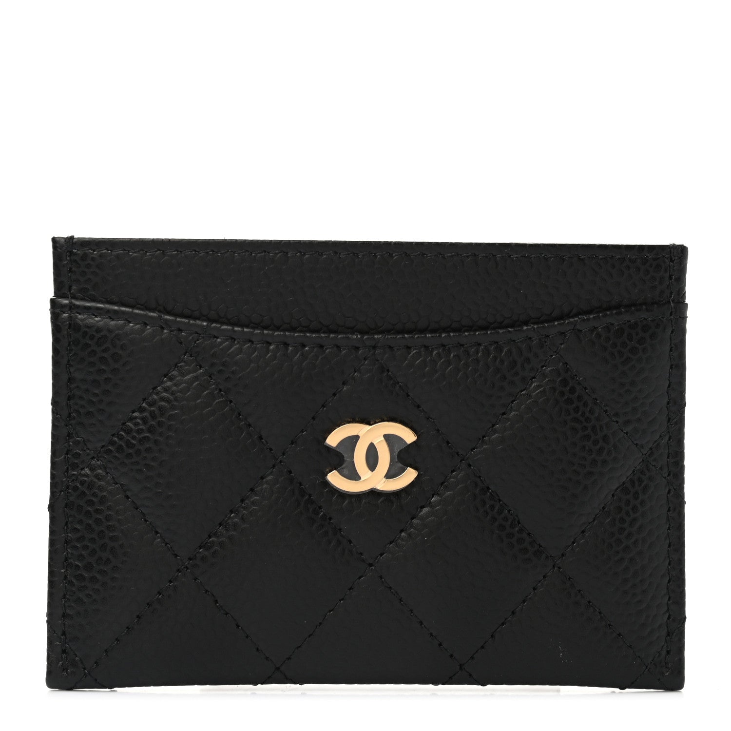 Chanel Caviar Quilted Card Holder Black 1 of 9