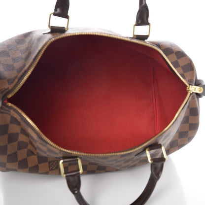Louis Vuitton Damier Ebene Speedy 35 5 of 15