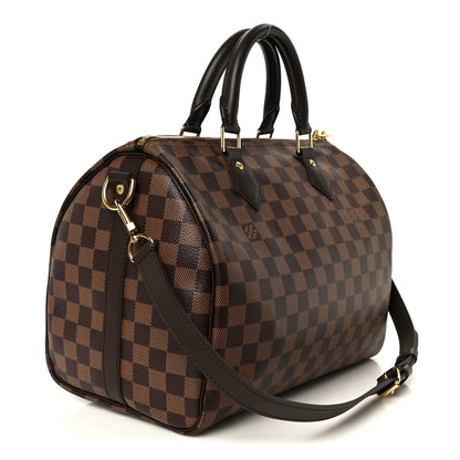 Louis Vuitton Damier Ebene Speedy Bandouliere 30 3 of 13