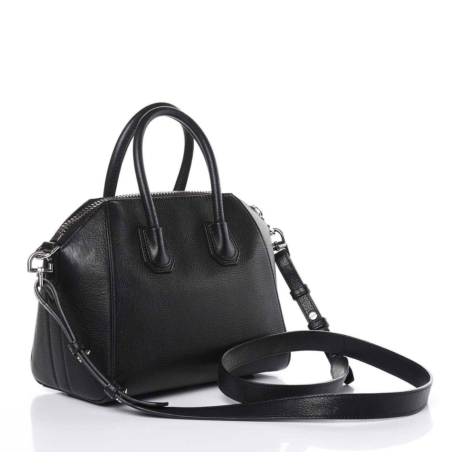 Sugar Goatskin Mini Antigona Black