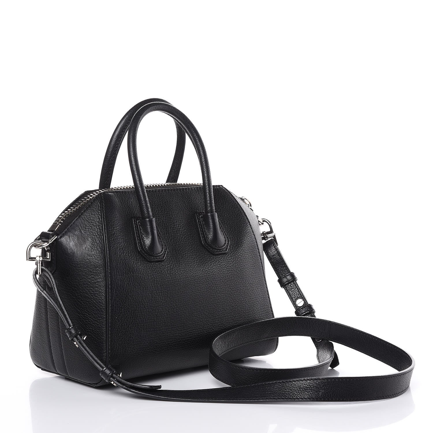 Givenchy Sugar Goatskin Mini Antigona Black 3 of 10